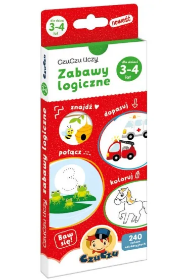 CzuCzu uczy. Zabawy logiczne dla dzieci 3-4 lata