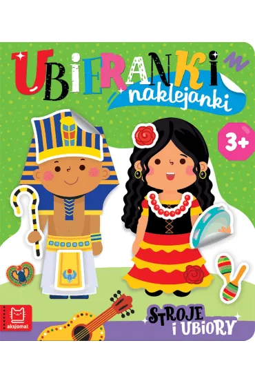 Ubieranki naklejanki. Stroje i ubiory - Agata Kaczy�ska
