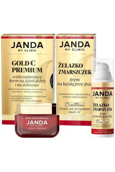 Pakiet: A �wiat trwa, Zestaw prezentowy Krem wielozadaniowy Gold C premium + �elazko zmarszczek