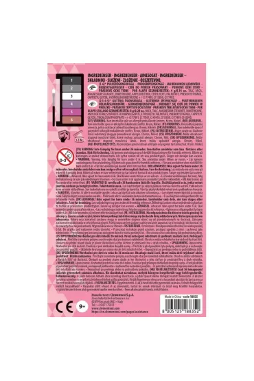 Crazy Chic - Zestaw pi�kno�ci cienie party Clementoni