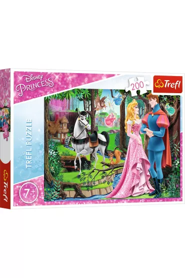 Puzzle 200 el. Spotkanie w lesie Trefl