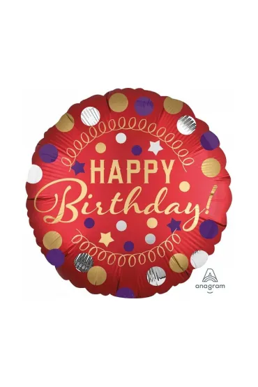 Amscan Balon foliowy XL Happy Birthday