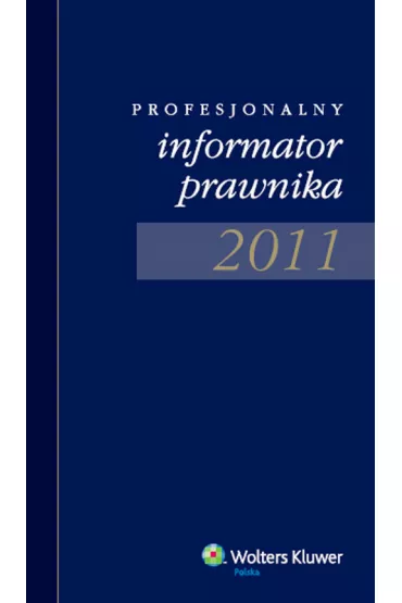 Profesjonalny informator prawnika 2011