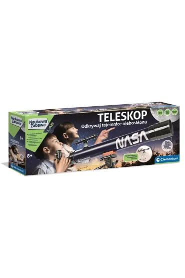 Naukowa zabawa - Teleskop NASA Clementoni