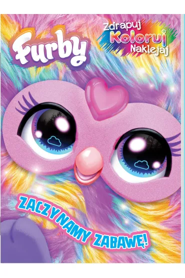 Zagadki Furby'ego. Furby. Zdrapuj, koloruj, naklejaj