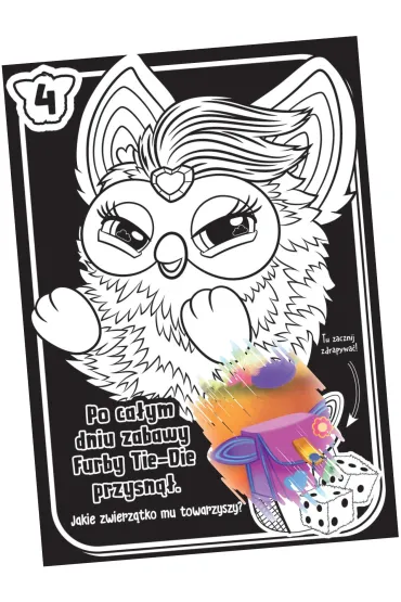 Zagadki Furby'ego. Furby. Zdrapuj, koloruj, naklejaj