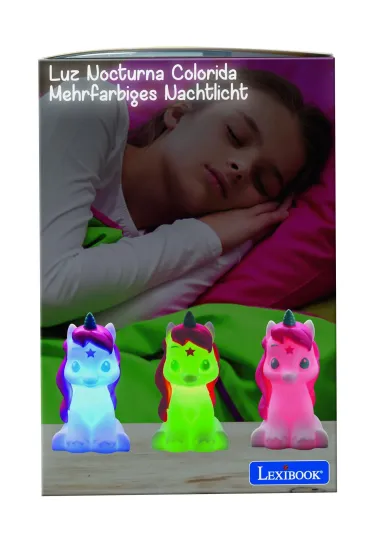 Lampka nocna 3D Jednoro�ec Lexibook NLJ01UNI