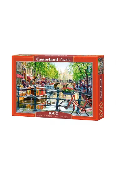 Puzzle 1000 el. Amsterdam, Krajobraz Castorland