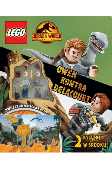 LEGO Jurassic World Owen kontra Delacourt