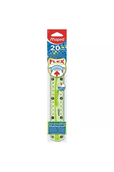 Maped Linijka Flex nie�amliwa dwustronna 20 cm