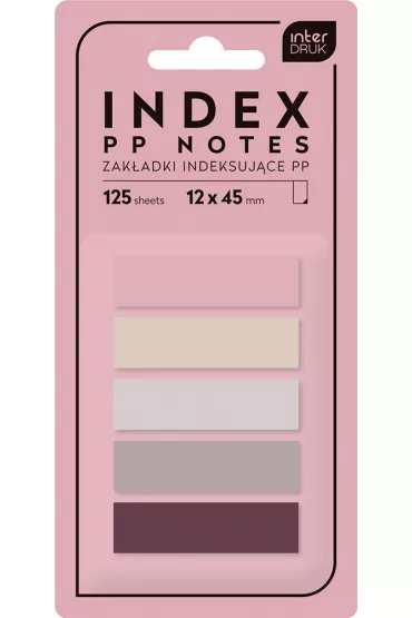 Interdruk Zak�adki indeksuj�ce PP Nude mix 125 szt.