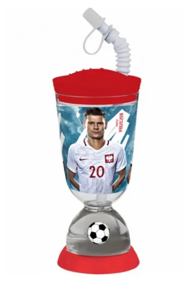 Dajar Bidon z pi�k� Lewandowski, Piszczek, Glik 320ml