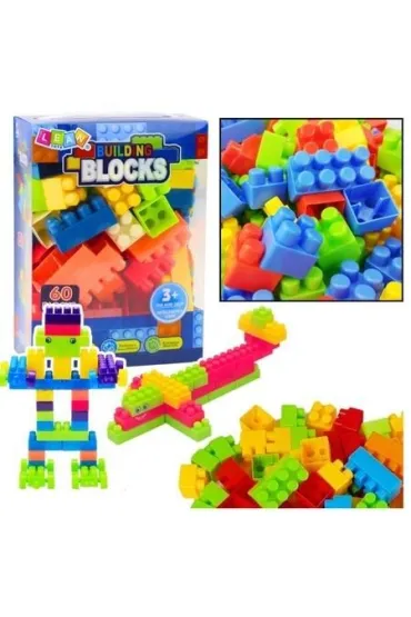 Klocki budowlane w pude�ku 60el