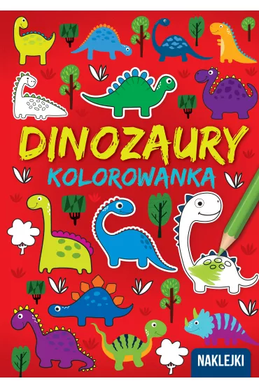 KOLOROWANKA A4  Dinozaury