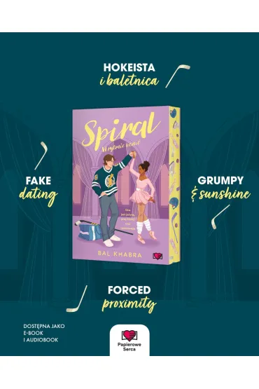 Spiral (barwione brzegi) - Bal Khabra