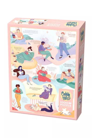 Puzzle 1000 el. Autorki bestsellerowych ksi��ek Cobble Hill - Mia Feitel