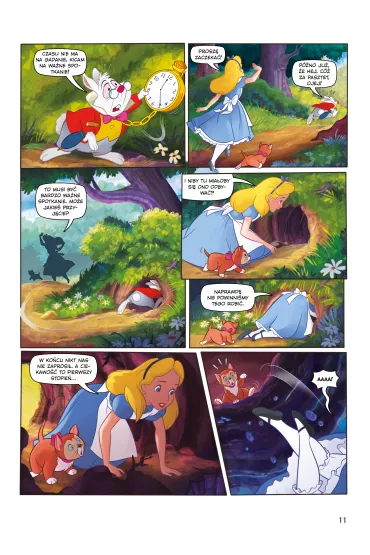 Alicja w Krainie Czar�w. Klasyczne ba�nie Disneya w komiksie - Francois Corteggiani, Sara Storino, Andrea  Nicolucci, Silvia Dell'Amore