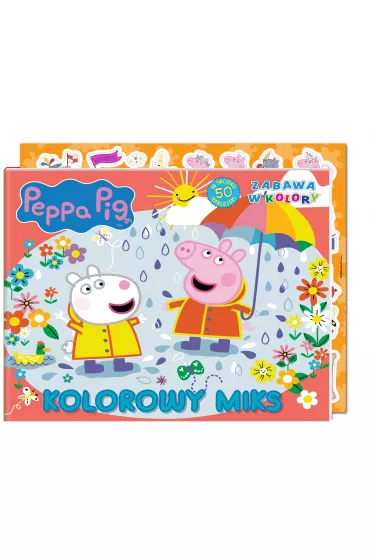 Peppa Pig. Zabawa w kolory cz�� 4. Kolorowy Miks
