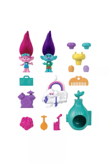 Polly Pocket Trolle Zestaw kompaktowy HKV39 Mattel