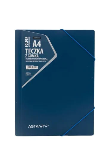 Teczka z gumk� A4 PP Unisex Line mix4  ASTRA  113024008