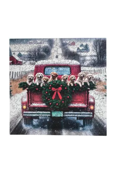 Puzzle 250 el. �wi�teczne Podr�uj�ce Psy Alexander