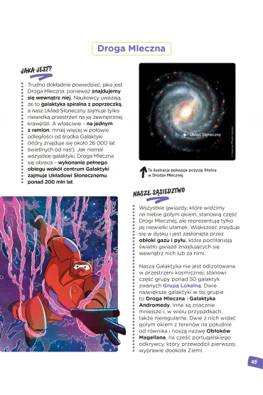 Pocz�tek wszystkiego. Nauka z komiksem. Galaktyki i planety. Tom 1 - Tea Orsi, Alberto Zanon, Andrea Vico, Danilo Loizedda, Edwige Pezzulli, Gianfranco Florio