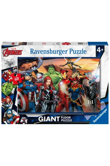 Puzzle 60 el. Gigant - Avengers Ravensburger