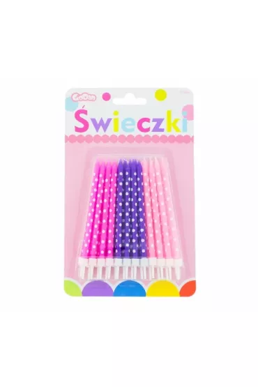 Godan �wieczki Grochy PF-SGDD dla dziewczynek 24 szt.