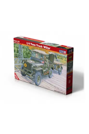 Model do sklejania 1/4 Tonn Truck "Willys" Mistercraft