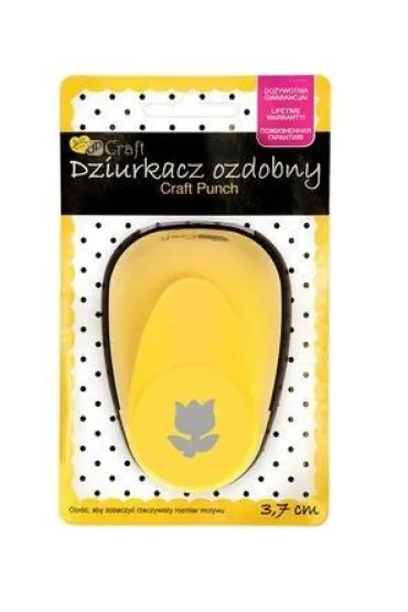dpCraft Dziurkacz ozdobny tulipan 3,7cm