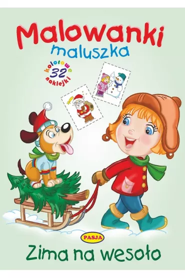 Zima na weso�o. Malowanki maluszka - Ernest B��dowski