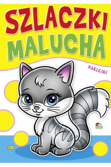 Kolorowanka. Szlaczki malucha. Kotek