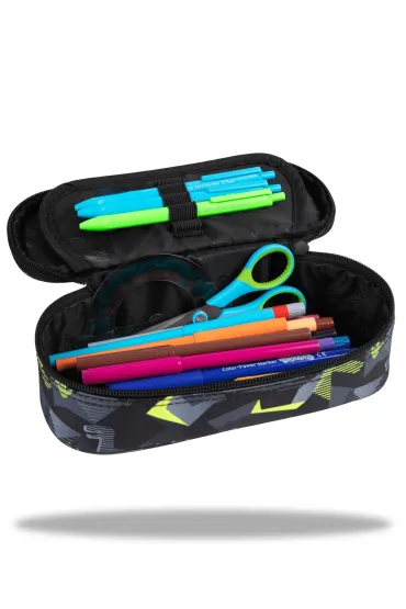 Pi�rnik saszetka owalny 1 zamek 1 klapka Campus Dinoparka CoolPack PATIO F062966