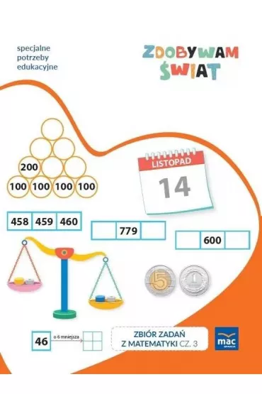 Zdobywam �wiat. Zbi�r zada� z matematyki. Poziom C - Justyna Hadry�