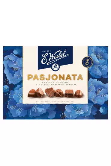 E.Wedel Pasjonata Czekoladki mleczne nadziewane 201 g