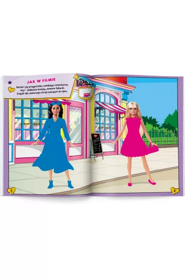 Barbie. Brokatowe ubieranki