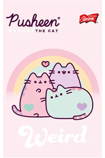 Notatnik A6 Pusheen kratka 50 kartek