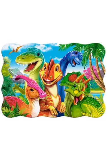 Puzzle 30 el. Dinosaurs Selfie Castorland