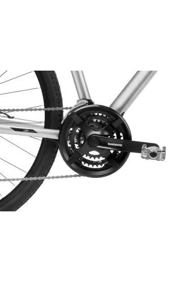 Romet Rower crossowy ORKAN 4 M LITE 2023 srebrno-czarny 18 M