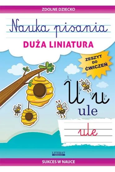 Nauka pisania. Du�a liniatura. Zeszyt do �wicze� - Beata Guzowska