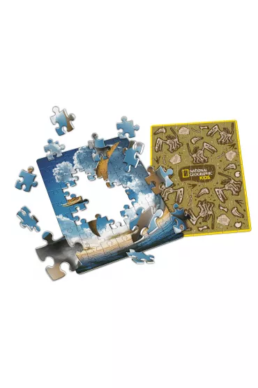 Puzzle 63 el. National Geographic Pterozaur Cubic Fun