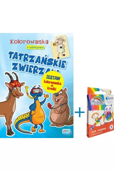 Kolorowanka... Tatrza�skie zwierzaki + kredki
