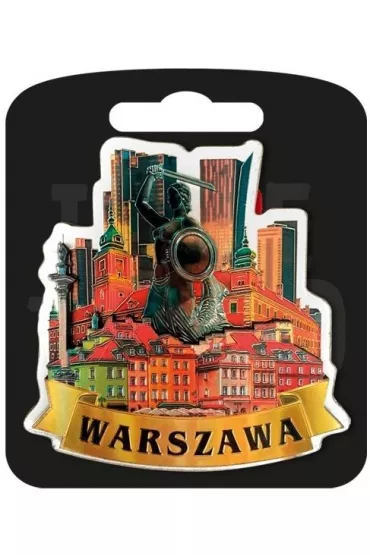 Pan Dragon Magnes I love Poland Warszawa ILP-MAG-A-WAR-07