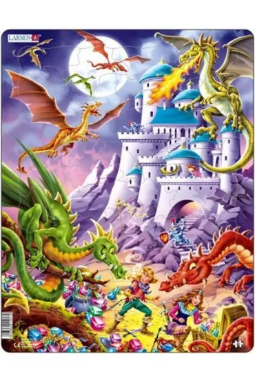 Puzzle 50 el. Smoki Larsen