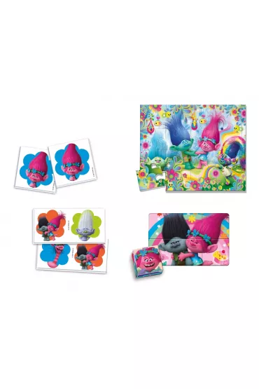 Puzzle Trolle. EduKit 4w1 Clementoni