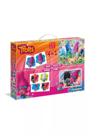 Puzzle Trolle. EduKit 4w1 Clementoni