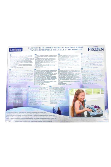 Keyboard elektryczny  Frozen Lexibook K707FZ