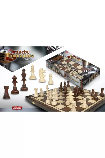 Szachy turniejowe du�e 43 cm