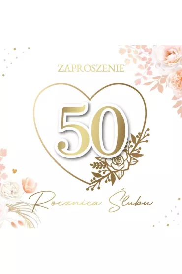 Armin Style Zaproszenie Rocznica �lubu 5 szt.