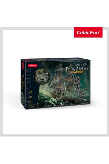 Puzzle 3D 360 el. Lataj�cy Holender LED Cubic Fun